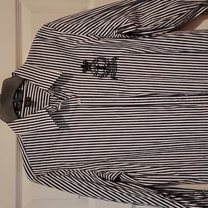 Black and white Ralph Lauren Shirt